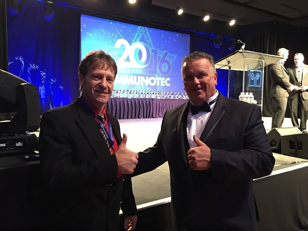 Steve Vermette et Rénald Plamondon.
